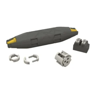 Wiska LEDJOY IP68 Gel Filled Junction Device With 2 + 3 Pole Connectors