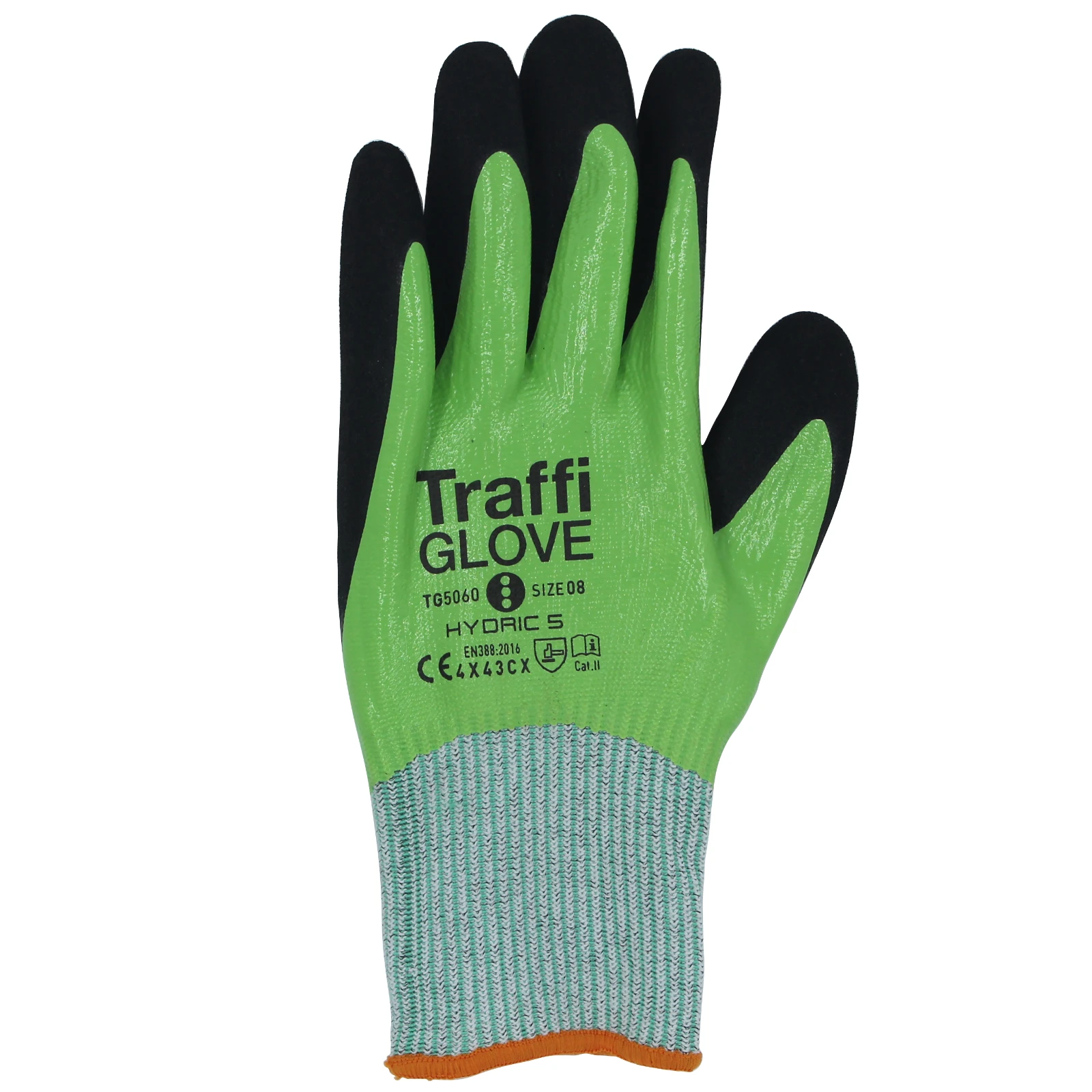 Waterproof Nitrile Cut Level C Safety Glove Size 8 - Image 4