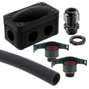 Wiska 10110226 10110226 Brace Flexible Conduit Kit IP68 PA6 BC Kit 1 Contractor Pack