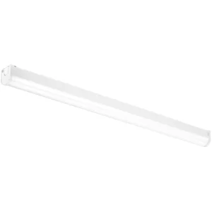 Aurora Batten LED High Output Single 39W 1800mm 4700Lm Steel Opal Polyc D