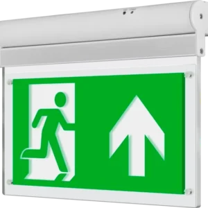 Tempus Maintained 3Hr Emergency Decorative Blade 3W Complete With Up Legend