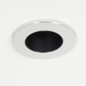KSR KSRDL434 Qr Pro Chrome Bezel with Black Baffle