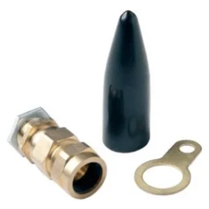 M75 Economy Outdoor SWA CW Pack Brass Gland And Locknut Shroud