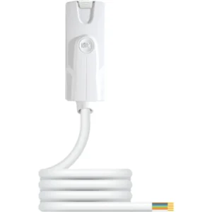 6A Luminaire Lead 3m 0.75mm 5 Core Plug to Wire