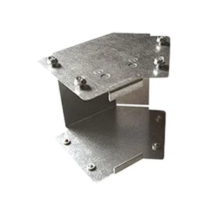 Salamandre IP30 1 Compartment Pre-Galvanised Steel Distribution Trunking Inside Lid 45° Bend 50mm x 50mm