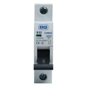 BG CUCRB32A 32A Single Pole Compact RCBO 'B Curve Type A'