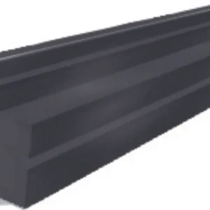 11X1000Mm Black Pvc Adhesive Mounting Rail For Mg-Tapw