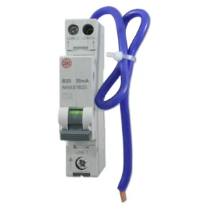 Wylex RCBO SP&N Single Module B Curve 20A 30mA
