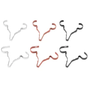 Clip Safe-D Stag Clip Fire Rated Twin 8-10mm Red0