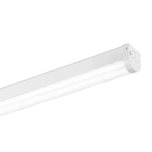 Aurora Batten LED High Output Twin 73W 1800mm 8800Lm Steel Opal Polyc