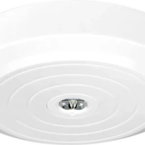 Tempus 1W Surface 3Hr Emergency Downlight Complete With Open Area Optic