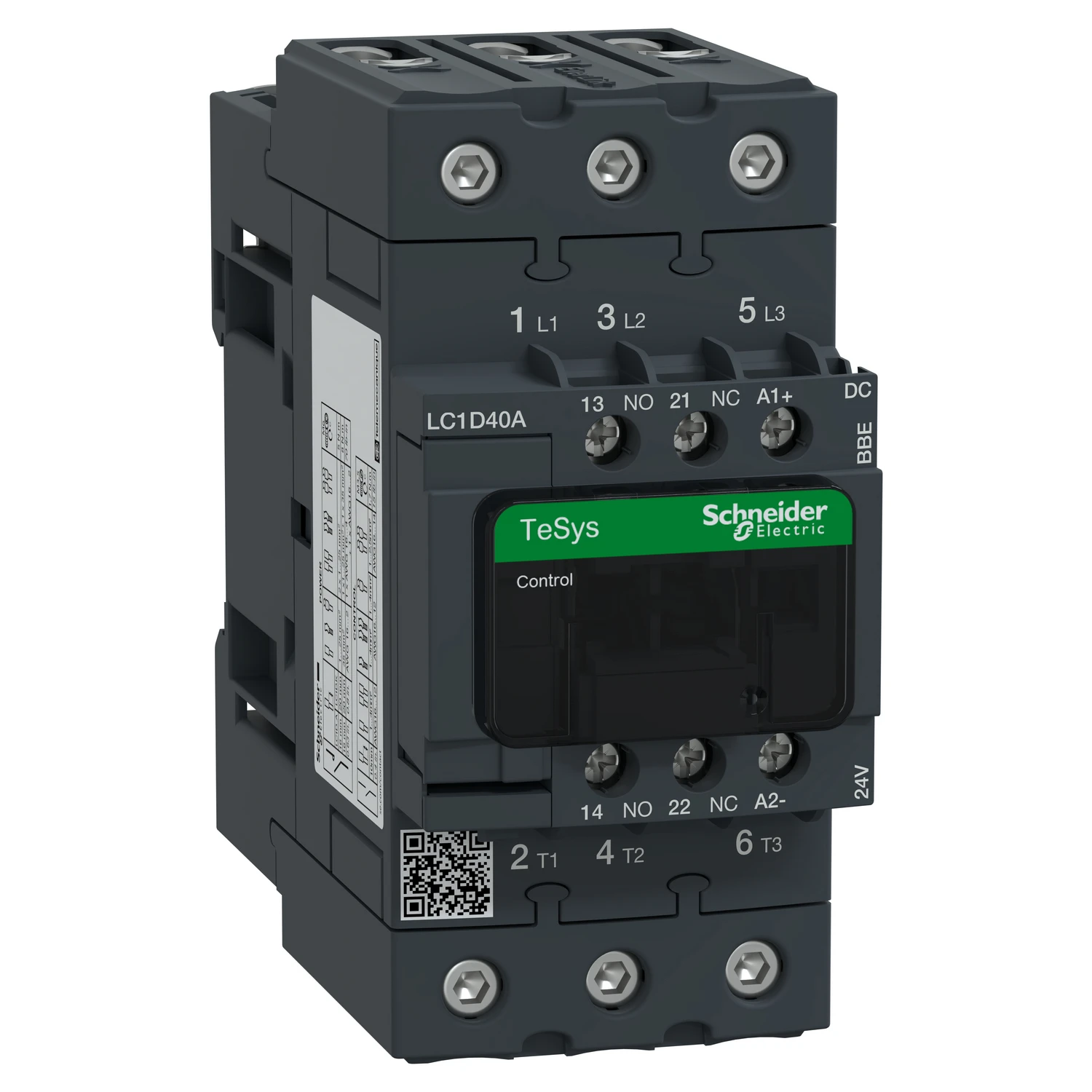 Contactor 40A 3P AC3 24VDC Coil - Image 2