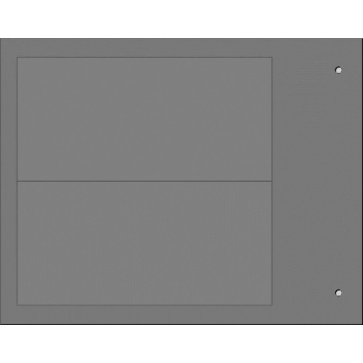 Cembre 52 x 107mm Metallic Grey Polycarbonate Adhesive Legend