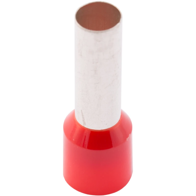 SWA Ferrule Bootlace Insulated 35mmx25mm Red French Colour Specification