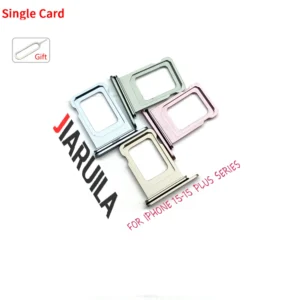 Wholesale Sim Card Slot Tray -15 Plus Memory Tray Slot Tray Holder Phone Spare Parts Mobile Phone Flex Cables for iphone 15 Pack of 100