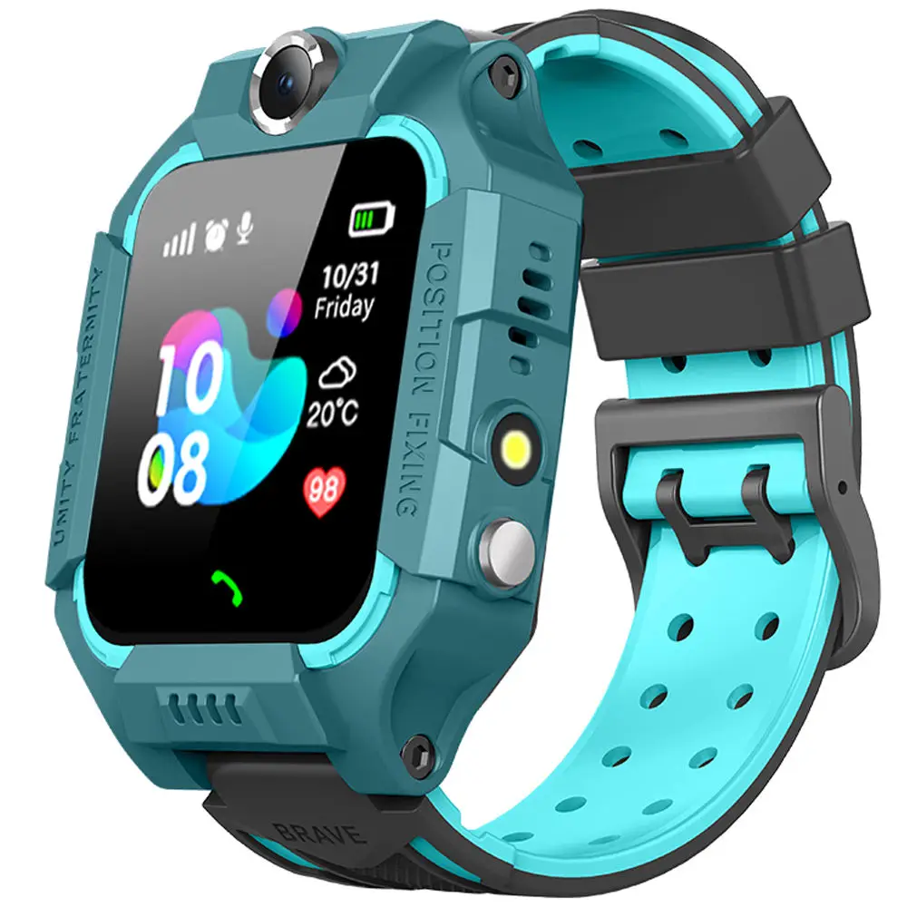 New Square Q19 Kids Smart Watch Phone Children Pedometer Fitness Tracker Answer Call Touch Camera IP67 Waterproof - Image 2