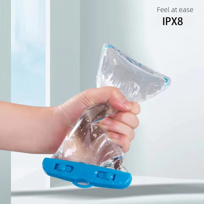 New Universal Non Yellowing clear Tpu Waterproof Mobile Cell Phone Bag Pouch case Seal Pocket Dry Bag Lanyard Bulk Wholesale - Image 3