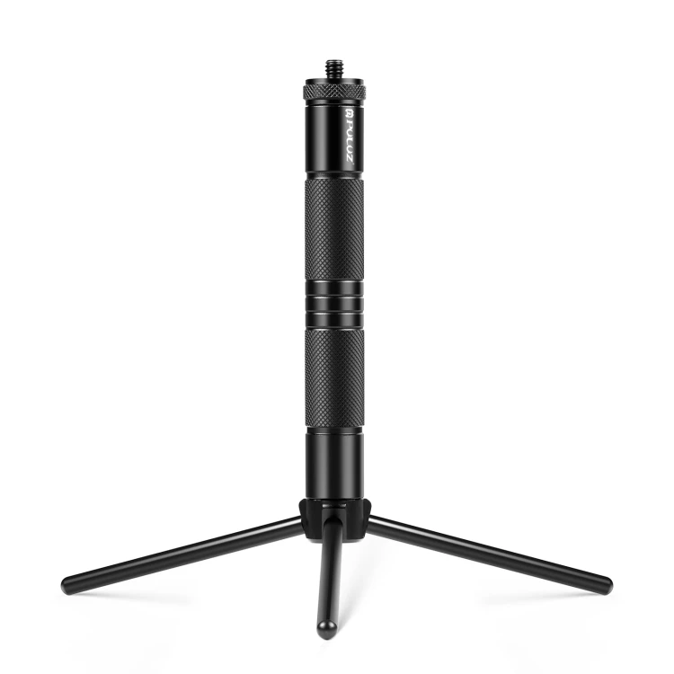 PULUZ Aluminum Alloy Light Mobile Stand Live Camping Ground Holder Flexible Tripod Stand for Mobile Phone for Camera