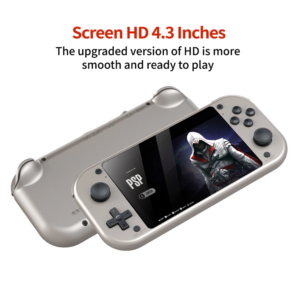 4.3 Inch Classic Handheld Game Console M17 Newest Christmas Gift Portable Retro Video Game Player with 20000 Built-in Games - Image 4