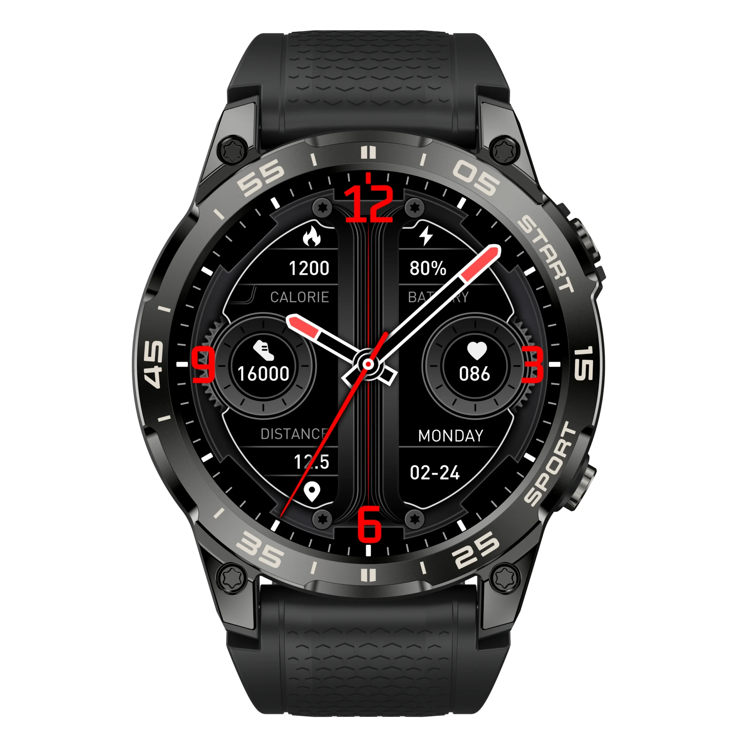 New Electronics Inteligente Smart Watch Fitness Tracker Sport Smartwatches with Sleep Tracker Silicone Band-Free