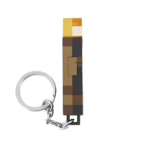 Mini Torch Keychain Rechargeable Light Torch Plastic Game Model Toys Decorative Pendant Holiday Party Gifts Novelty G25-845 Pack of 12