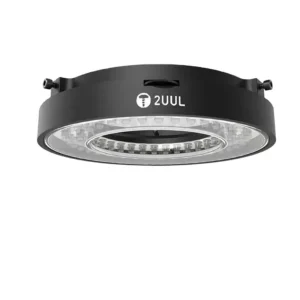 2UUL MS98 Adjustable LED Microscope Lamp Black Ring Light Illuminator for Phone Maintenance USB Brightness Repair Lamp