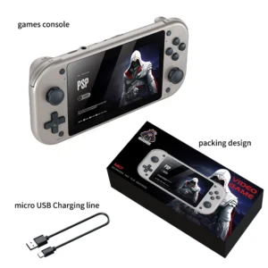 4.3 Inch Classic Handheld Game Console M17 Newest Christmas Gift Portable Retro Video Game Player with 20000 Built-in Games