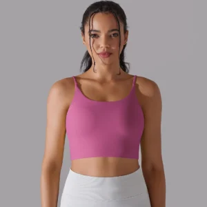 Wholesale Soft Breathable Sports Bra for Women Hot Sexy High for Impact Yoga Bra Without Steel Ring
