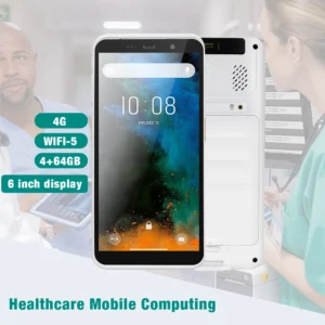 TC60-HC Medical Version Antimicrobial PDA 4+64GB 6Inch Android 14 GMS Barcode Scanner Mobile Computer for Healthcare Retail Food