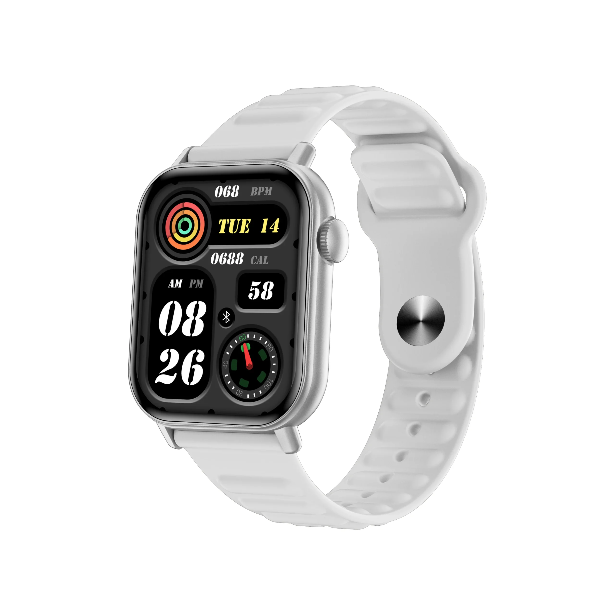 Smart Watch Sport Flashlight Smart Bracelet Fitness Watch Tracker Heart Rate and Blood Pressure Android Smart Watch Pack of 10 - Image 2