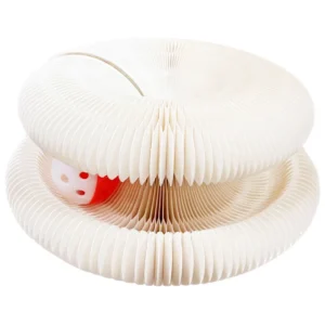 Customized Modern Luxury Cartoon Interactive Folding Corrugated Cat Scratching Board Paper Cat Toy Pack of 500