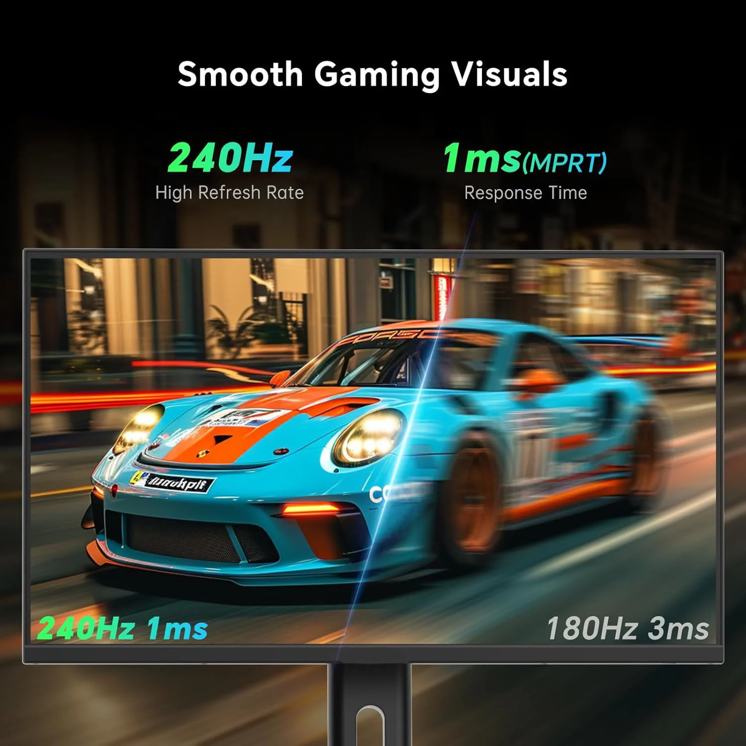 540Hz 380HZ 240HZ High Refresh Rate Gaming Pc Monitor 27 Inch 1K 2K 4K 5K Frameless 100%sRGB Low Blue Light LED LCD Screen - Image 2