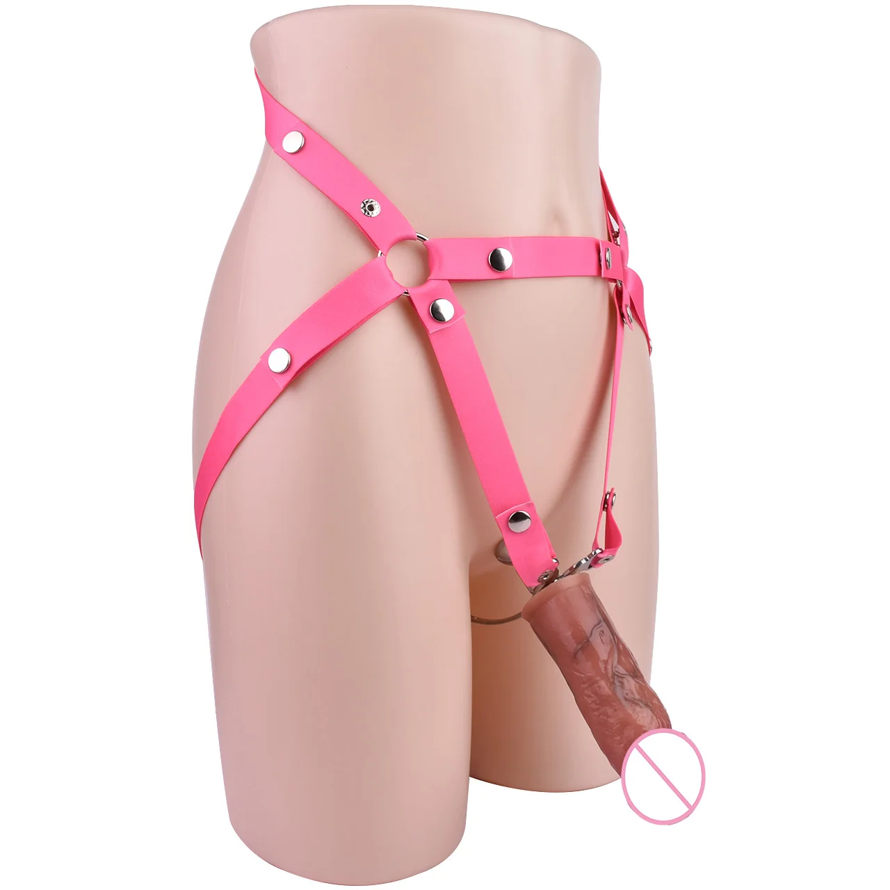 FRRK Urethral Realistic Silicone Dildo Black Chastity Belt Cock Cage Metal Penis Ring BDSM Sex Toy for Men Erect Denial Pleasure - Image 4