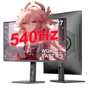 540Hz 380HZ 240HZ High Refresh Rate Gaming Pc Monitor 27 Inch 1K 2K 4K 5K Frameless 100%sRGB Low Blue Light LED LCD Screen