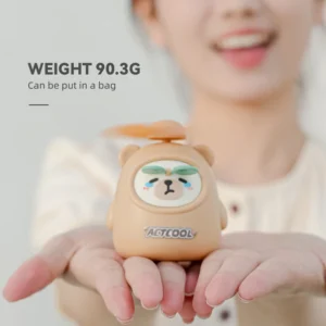 Small Gifts Portable Mini USB Charging Fan Handheld Cute Pig Design Outdoor Hanging Neck Student Fan Smart Home Product Pack of 10