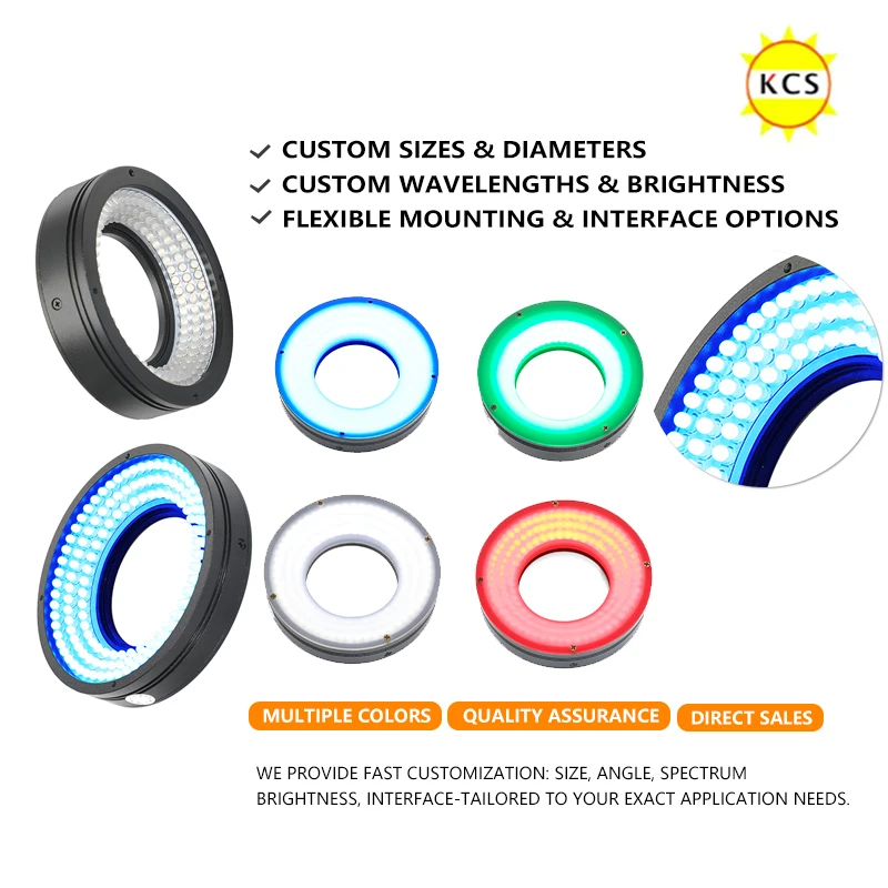 Custom Size LED Ring Light for Machine Vision Inspection Systems - Image 2