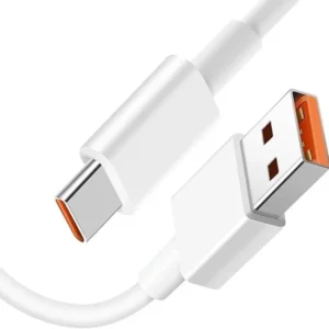 Super Fast 6A Type C USB Data Charger Cable 3A Pure Copper with PVC Jacket Compatible with Mobile Phones IOS Devices Computers Pack of 10