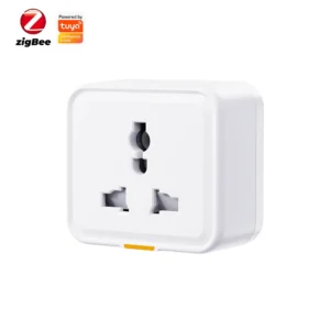 Tuya Zigbee Smart Home Universal Plug Socket 16A Power Monitor Tasmota App and Voice Control Work for Alexa/Google Home Pack of 2