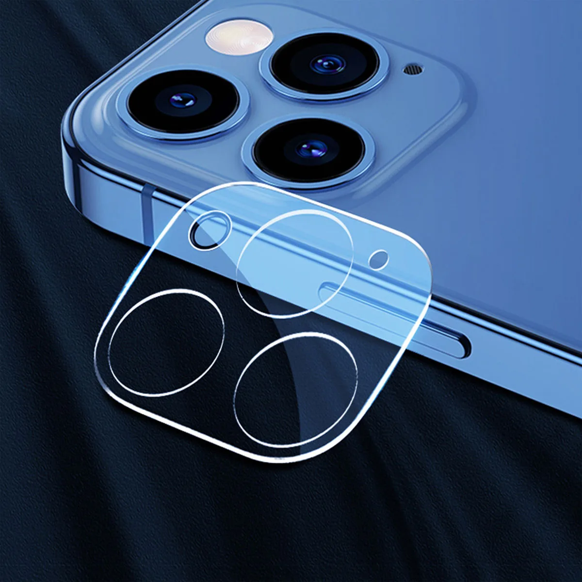 Silk Screen Clear Tempered Glass Camera Lens Protector 12 13 14 15 Plus 15 Pro Max Lens Glass Screen Film for iPhone 11 Pack of 10 - Image 2
