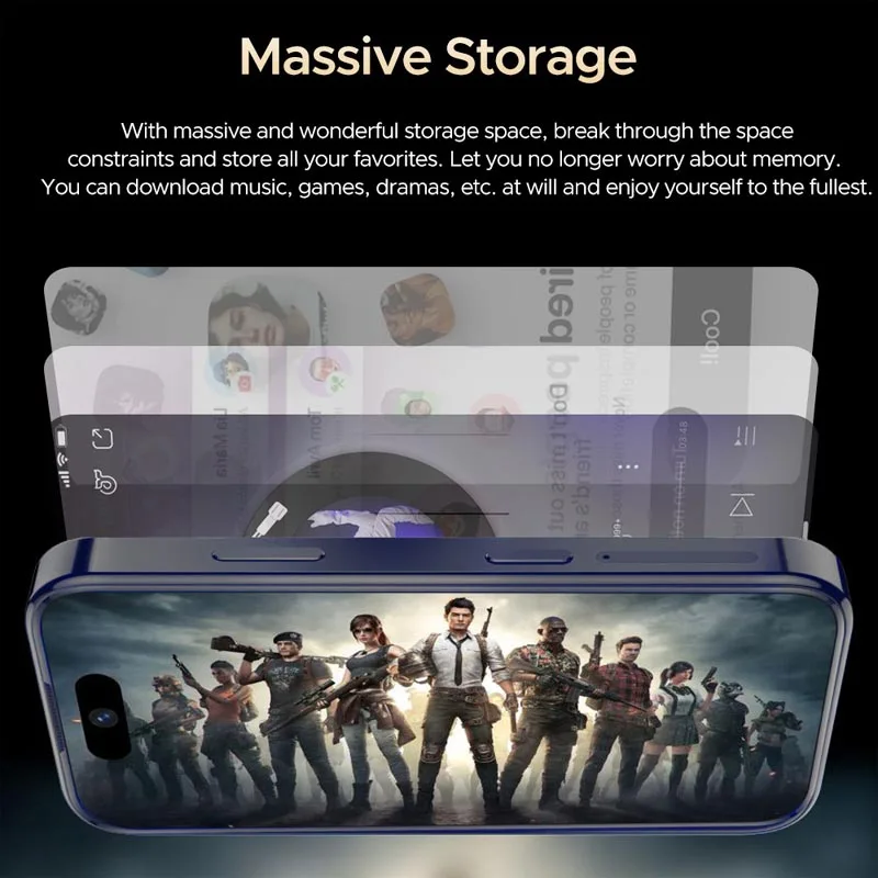 New Mini I17Pro Max Intelligent 3G Dual Sim Card Dual Standby Android 8.1 Global Version 2800mAh Battery WIFI GPS Phone Pack of 5 - Image 4