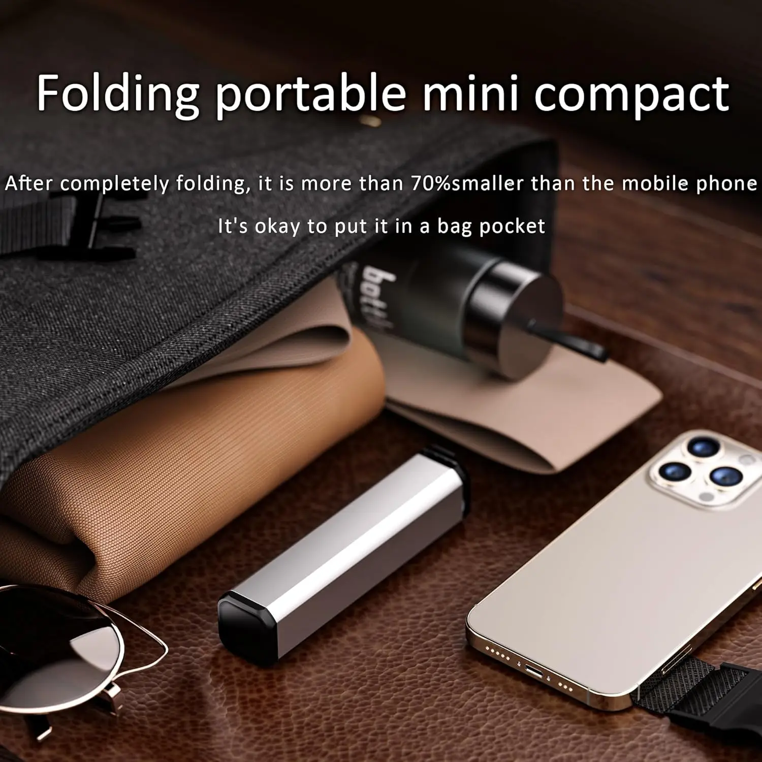 Universal Airplane Phone Holder Foldable 360 Degree Rotation Travel Handsfree Mount Phone Holder Desktop Stand Phone Accessory - Image 4