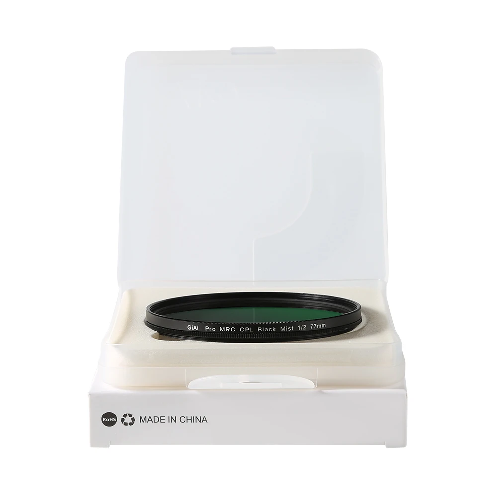 2 in 1 CPL & Black Mist Camera Filter for Nikon for Canon for Sony Fujifilm 37 40.5 46 49 52 55 58 62 67 72 77 82 86 95mm Lens Pack of 5