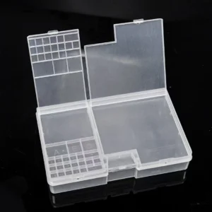 Double Layer Mobile Phone Repair Storage Box LCD Screen Motherboard IC Chip Assembly Screw Organizer Container Pack of 2