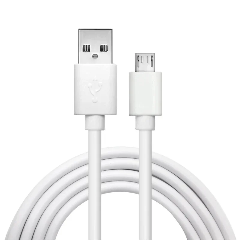 1M/2m Pure Copper Micro USB Fast Charging & Data Cable for Android & IOS Phones Compatible with Earphones & Camera Pack of 10