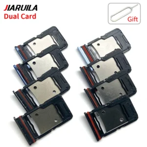 Mobile Phone Sim Card Tray for Tecno Camon 16 17P 18 19 20 Pro Spark 10 Pro 10C 20 30C Zero 30 Sim Tray Holder Slot Plate Pack of 50