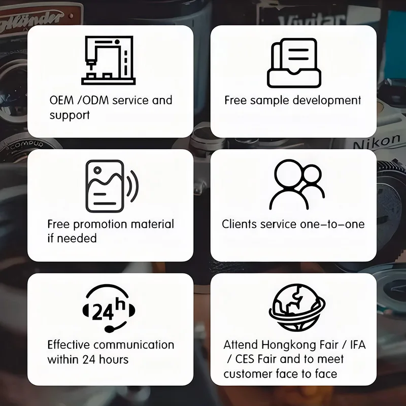 Rscamtom Triple Lens Triple Screen 6MP Camera De Surveillance Sans Fil Wifi Color Night Vision Motion Detection Wi-fi Camera - Image 3