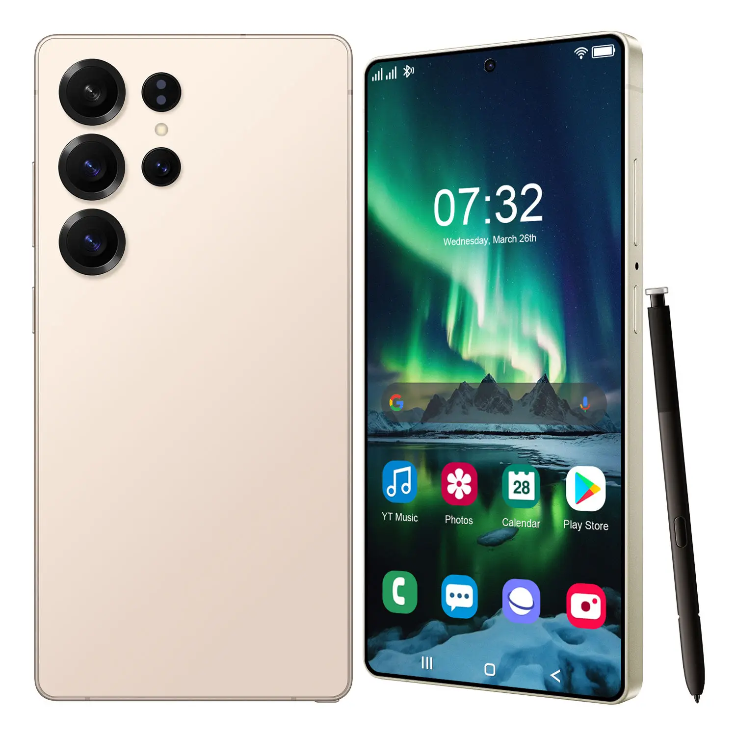 Smartphone S25 Ultra 5G phone with 108 megapixel camera LTE network support dual SIM dual standby Android smartphone - Image 4