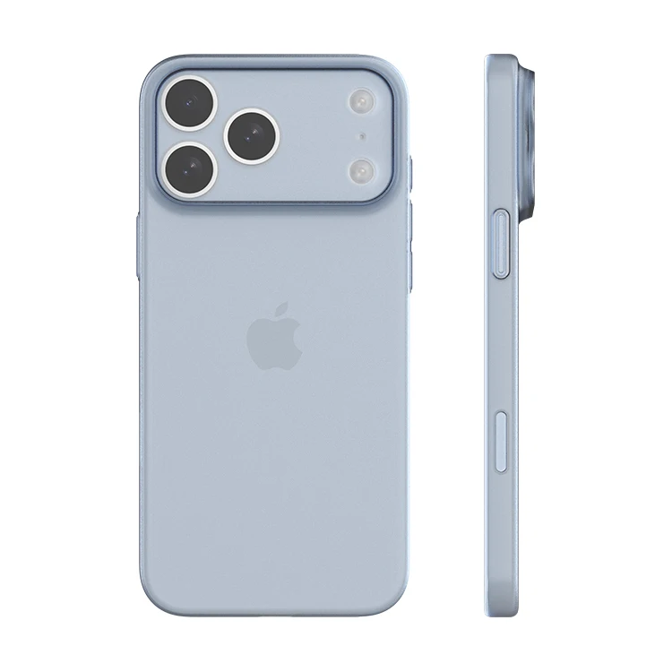 New Arrival Matte Phone Case for iPhone 17 Pro Max Anti-scratch 0.5mm Minimalist Nano Slim Phone Case for iPhone 17 Pro Max Air