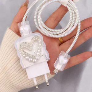 For 45W/25W Mobile Phone Charger protection Egg Anti-folding of Data Cable Winding Rope