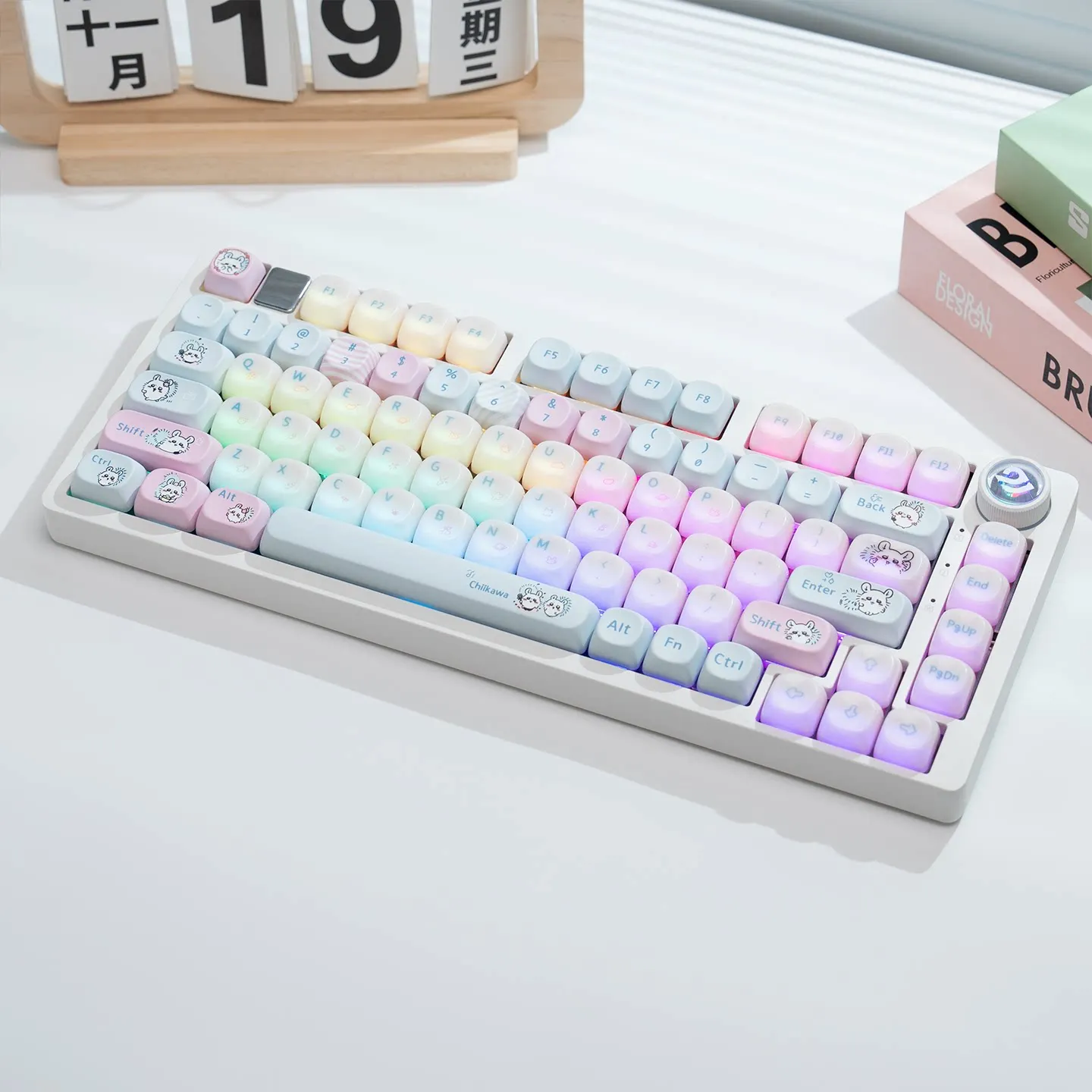 LEOBOG Customized Hi75c RGB Wired Mechanical Keyboard Aluminum Gasket Structure Wired Ergonomic Desktop New Mahjong Sound Silent - Image 4